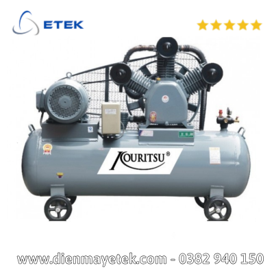 Máy nén khí piston 10HP, 3 pha, bình tích 320 lítModel W-7.5