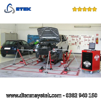 Bộ kéo nắn khung xe tai nạn kiểu chìm Blackhawk 6.5M và 4.8M