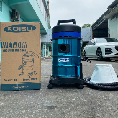Máy hút bụi chuyên dùng chăm sóc xe hút khô và nước dung tích 30 lít