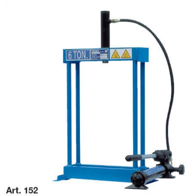 Máy ép thủy lực 6 tấn (bơm tay) hãng OMCN nhập khẩu Italy cao cấp model 152