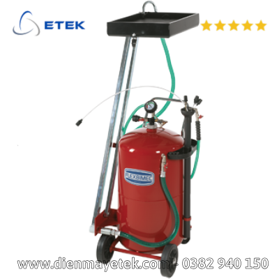 Thiết bị hứng, hút dầu thải hoạt động khí nén 90 lít Model 3182
