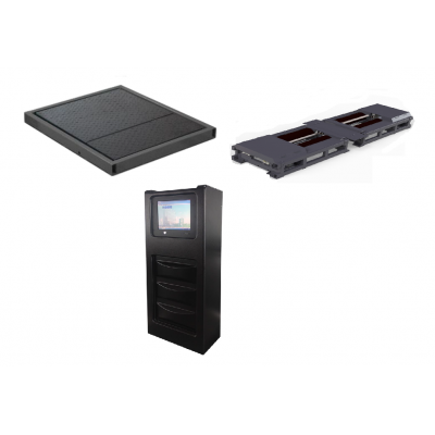 Bệ kiểm tra phanh, trượt ngang xe con, tải nhẹ 4 tấn (bao gồm bộ điều khiển), hãng NANHUA model: NHXZ-04