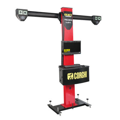 Thiết bị kiểm tra góc đặt bánh xe công nghệ 3D 4 camera nâng hạ tự động hãng Corghi nhập khẩu Italy cao cấp