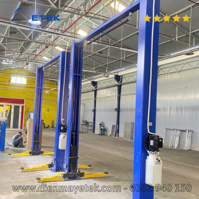 Cầu Nâng 2 Trụ Có Cổng tải trọng  4 tấn hãng Koisu nhập khẩu