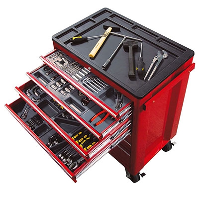 Tủ dụng cụ 7 ngăn 217 chi tiết hãng torin nhập khẩu TBR3007B-X chính hãng