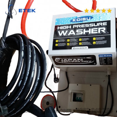 Máy rửa áp lực cao treo tường 130 Bar, 3 Kw (1 pha, kèm phụ kiện) Model WA-3013S4