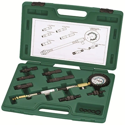 Dụng cụ kiểm tra áp suất động cơ xăng 0-20 bar (Hiển thị kim) Hãng Jonnesway Đài Loan Nhập Khẩu