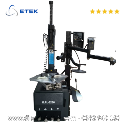 Máy ra vào lốp có tay hỗ trợ tỳ đè hãng Koisu K.PL 3266