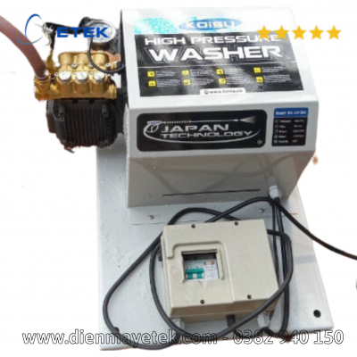 Máy rửa áp lực cao treo tường 130 Bar, 3 Kw (1 pha, kèm phụ kiện) Model WA-3013S4