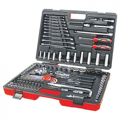 Hộp dụng cụ sửa chữa 121 chi tiết BESITA 6666C – Bộ dụng cụ chuyên nghiệp cho gara ô tô
