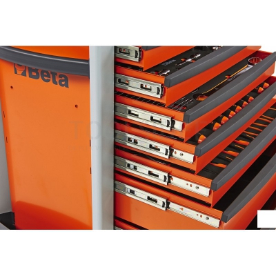 Tủ dụng cụ 7 ngăn hãng beta cao cấp 295 chi tiết 2400S-O7/E-L