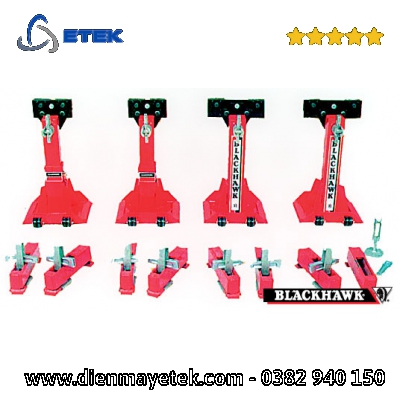 Bộ kéo nắn khung xe tai nạn kiểu chìm Blackhawk 6.5M và 4.8M