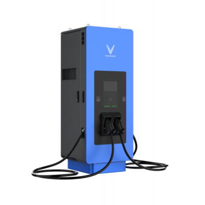 Trạm sạc  nhượng quyền hãng VINFAST 2 súng sạc công suất 150kw DC