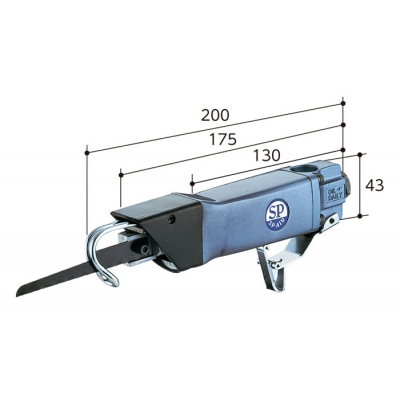 Cưa khí nén 7 mm hãng SP-AIR Model: SP-1720 xuất xứ Nhật Bản chính hãng