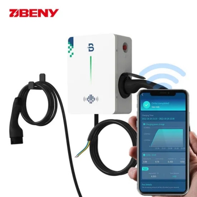 Trụ sạc xe ô tô AC công suất 22kW, 3pha hãng Beny nhập khẩu tích hợp nhiều hãng xe ô tô điện model BCPCM-AT2N-P