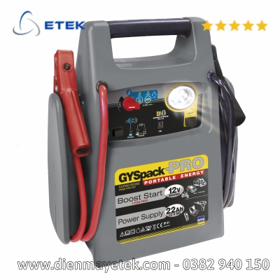 Thiết bị kích đề xe ô tô, du lịch xe tải nhỏ dòng 12V Hãng GYS của Pháp GYSPACK PRO