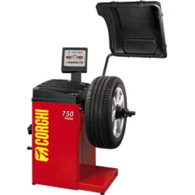 Thiết bị cân bằng lốp xe con, màn hình hiển thị Hãng CORGHI ITALY Model: PROLINE 750 PROF