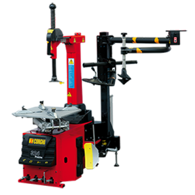 Máy ra vào lốp xe con, xe tải nhẹ có tay hỗ trợ Model: PROLINE 324  Hãng Corghi (Italy)