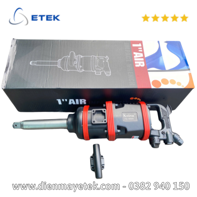 Súng vặn ốc cỡ Lớn 1in chuyên dùng xe tải và Container lực siết 4800 Nm (trục dài)  FD-9999