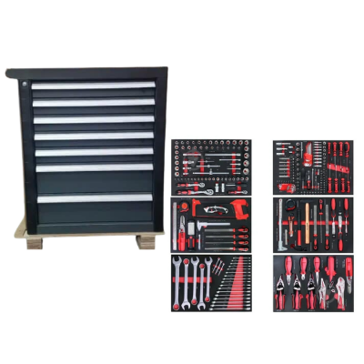 Tủ dụng cụ 7 ngăn, 217 chi tiết hãng torin nhập khẩu TBR5807A-X