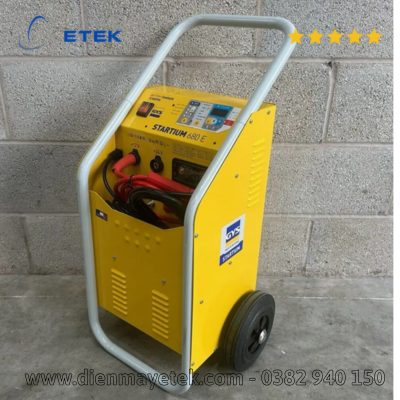 Thiết bị nạp ắc quy và khởi động đề 12-24V Hãng GYS xuất Pháp STARTIUM 680E (phụ hồi sunfat hóa,kiểm soát quá trình sạc...)