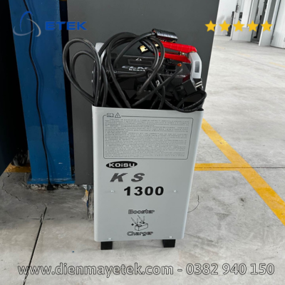 Thiết bị nạp ắc quy và khởi động đề 12-24V/60A/1300A ( 1pha) Hãng Koisu