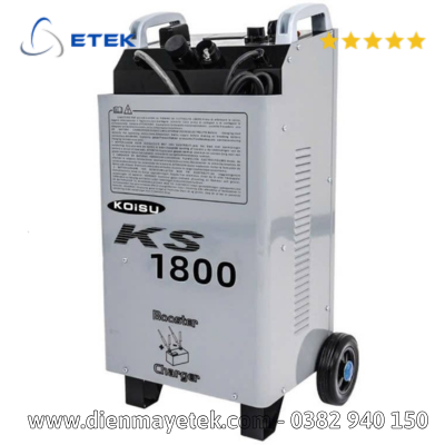 Thiết bị sạc ắc quy và kích đề 12-24V hãng Koisu KS-1800