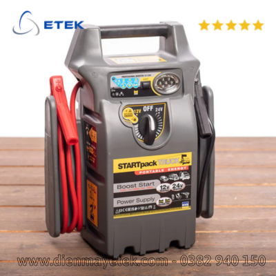 Thiết bị nạp và khởi động đề, 12/24V Thương hiệu GYS STARTPACK TRUCK