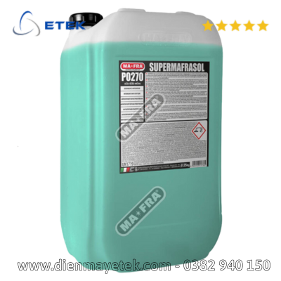 Hóa chất rửa xe không chạm SUPER MAFRASOL can lớn hãng mafra ITALY