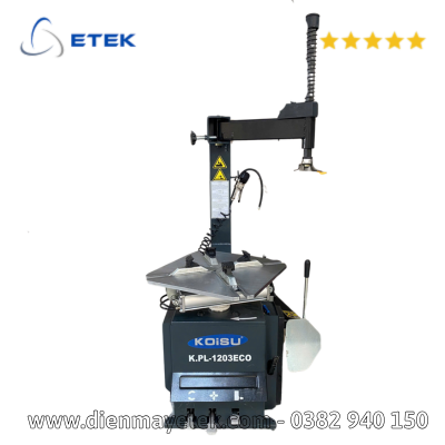 Máy ra vào lốp xe con chuyên dùng xe ô tô, du lịch và xe tải nhẹ hãng Koisu Model K.PL-1203 ECO