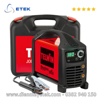 Máy hàn hồ quang tay MMA 180A, 1 pha  hãng TELWIN Xuất xứ: Italy
