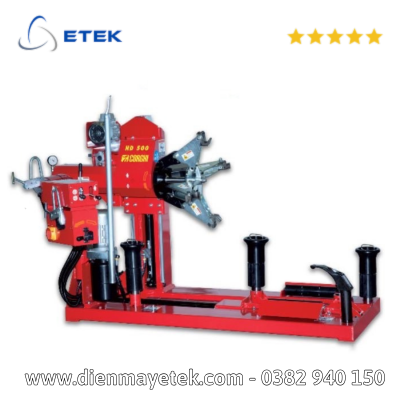 Máy ra vào lốp xe tải, 0.75 - 1.3kw, 1400mm Model HD 500