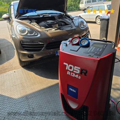Máy nạp ga điều hòa tự động R134a Hãng TEXA Xuất Xứ Italy Model: 705R