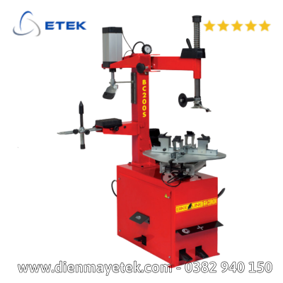 Máy ra vào lốp xe máy chuyên dụng cho xe phân khối lớn, màu đỏ (bao gồm phụ kiện hỗ trợ ) BC200S