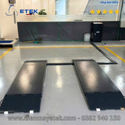 Cầu nâng cắt kéo nâng bụng 3 tấn, lắp nổi di động Hãng KOISU Model: PL-B30Y
