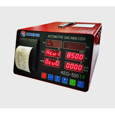 Máy phân tích khí xả động cơ xăng 5 khí, LED (Gồm máy in, cảm biến RPM và nhiệt độ)