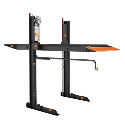 Cầu nâng đỗ xe ô tô dạng 2 trụ chuyên dùng gia đình tải trọng 2.7 tấn hãng MUTRADE nhập khẩu