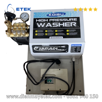 Máy rửa áp lực cao treo tường 130 Bar, 3 Kw (1 pha, kèm phụ kiện) Model WA-3013S4