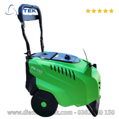 Máy rửa áp lực cao nước lạnh 250 Bar, 7.5 Kw (3 Pha, Kèm phụ kiện)Model PW-C55 D2515PT