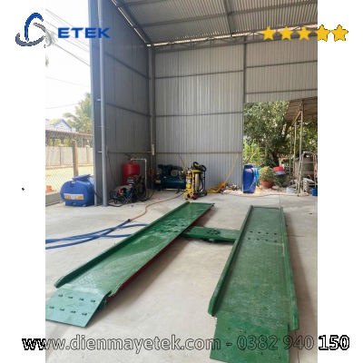 Cầu Nâng 1 trụ Ấn Độ Chữ H Lắp Nổi